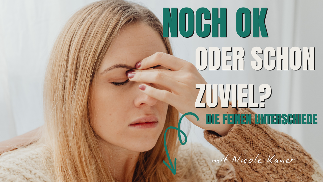 Dauerstress oder noch im grünen Bereich? So erkennst du die feinen Unterschiede